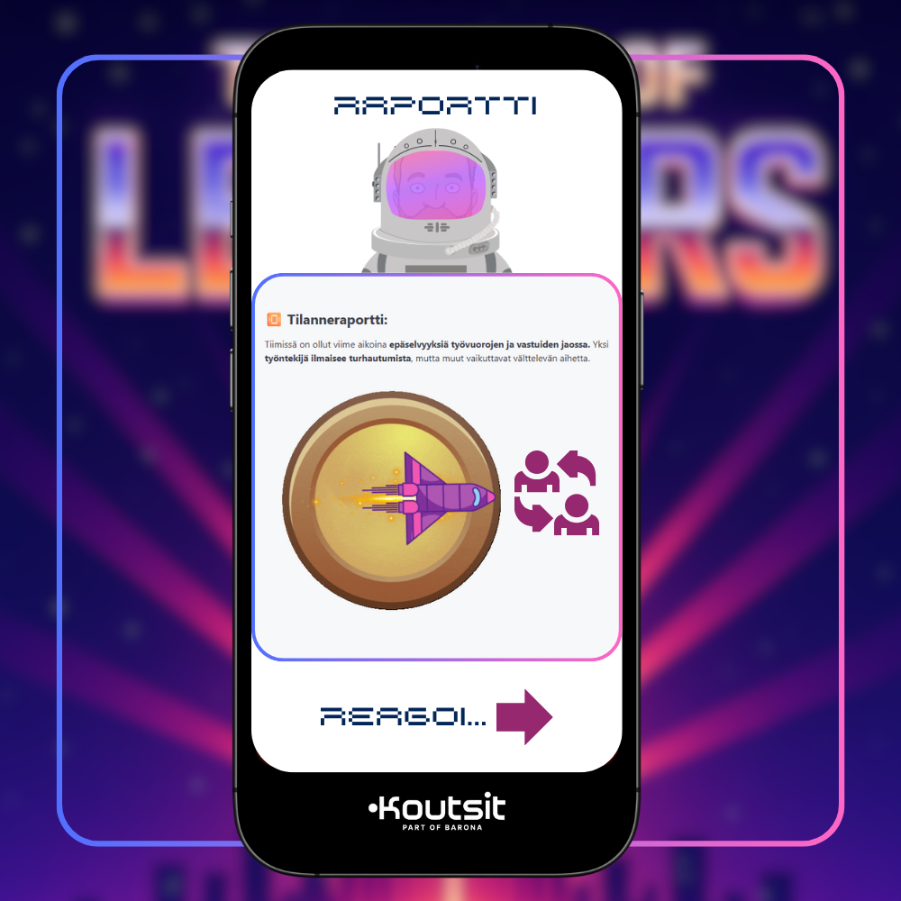 The Game Of Leaders -oppimispeli